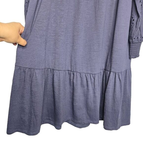 Matilda Jane Good Hart Sweetwater Eyelet Cotton Dress Size Small - Picture 7 of 12